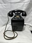 Vtg 1930s Art Deco Leich Beehive Bakelite Hand Crank  Wall Mount Phone  Untested