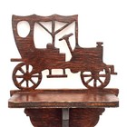 Vintage Model T Car Wooden Trinket Shelf