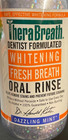 3 Pk Therabreath Whitening Fresh Breath Oral Rinse Dazzling Mint 16 Oz Exp 05 27