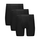 3 Pack Hanes Men s Moves X-temp Boxer Briefs Total Support Pouch 6  Inseam New