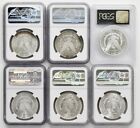   Superb   Ms63 - Ms 64 Pcgs   Ngc Graded Morgan Dollars O  S  P 1878-1904