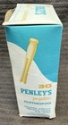 30 Penley s Kant Roll Clothespins Oval Slot Vintage Wood Clothes Pins Box Usa