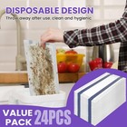 24 Count Disposable Mopping Pad Refill For Swiffer Wet Jet Spray Mop  White 