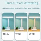 Dimmable Led Desk Light Touch Sensor Table Bedside Reading Lamp Usb Rechargeable