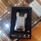 Colibri Rebel Double Torch Jet Flame Lighter  Gun Metal Gray  Fuel Window