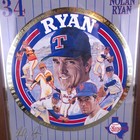 Vintage Mlb Wall Plaque Nolan Ryan Rangers Sport Impressions Collectors Wood 90s