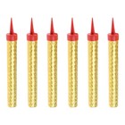 Sparklers Pack Of 6 Gold Wrapping Sparkling Candles For Birthday Bottle Service