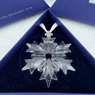Swarovski 2018 Snowflake Annual Edition Christmas Ornament