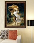 Eliteart -the Storm By Pierre Auguste Cot Giclee Framed Art Canvas Print -framed