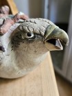 Antique Japanese Banko Falcon  Sparrow Teapot  Beautiful    