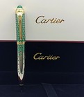 Rare Cartier Santos De Cartier Special Limited Edition Collectable Ballpoint Pen
