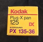 Kodak Plus-x Pan 125 35mm B w Film Expired 1991