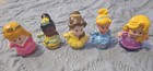 Fisher Price Little People Disney Princess Lot Of 5 Figures