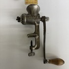 Vintage Wards Food Chopper Hand Crank Meat Grinder Made In Usa