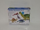 Learning Resources Jumbo Dinosaurs Set 2 - 5 Piece Set - Open Damaged Box 