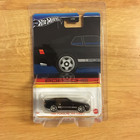 Hot Wheels  89 Porsche 944 Turbo Black Custom Super Real Riders Wheel Swap