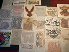 Vintage 1970s Lot Of 125 Heat T-shirt Transfers Disco Era Harley Roach Sparkly