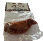 Nip Darice Home For Holidays Mini Flocked Spotted Deer Fawn Laying Down Figurine