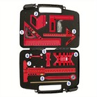 Aluminum Woodworking Measuring Kit Layout Marking Rulers Scribing Tools Set