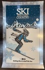 1984 Ski Amtrak Country Poster David R Street Jack Lanza Vintage Railroad 40x25