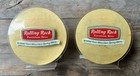 Pair  2  Vintage 1970 s Rare Rolling Rock  Latrobe Pa Beer Bar Napkin Holders