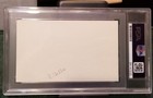 Rudy Vallee Signed Psa Dna Autograph Auto Musician Slabbed Actor