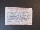 1989 Virginia National Forest Stamp To Hunt Trap Fish On Resident License 