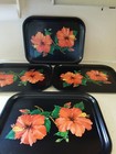 4 Mid-century Modern Serving Trays
