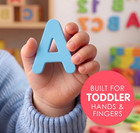 Magnetic Letters And Numbers For Toddlers  Foam Alphabet Fridge Magnets And Numb