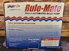 New  Rule-mate 2000 Gph Fully Automated Bilge Pump - 12v Rm2000a - Blue white