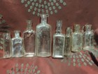 Lot Of Vintage Usa Made Collectible Glass Bottles Medicine And Apothecary