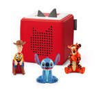 Tonies Red Disney Bundle - Stitch  Woody And Tigger   open Box New  
