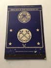 Vintage Matchbook Cover Matchcover 40 Strike Us Navy Receiving Ship At New York