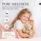 100  800tc Cotton Fitted Sheet Full Size Bed Sheet  Deep Pocket  Fits Up To 1   