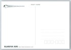 Korean Korea Air Airlines Advertising Postcard