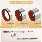 Soengsau 118 X 4 72 Flexible Self Adhesive Metal Strip For Magnets Peel And