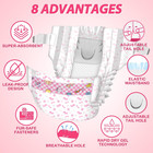 Disposable Pet Diapers For Female Dogs Super Absorbent Soft Heating And Pee Pupp