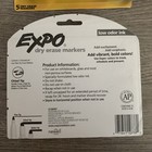 Expo Dry Erase Markers Vibrant Color Mix Chisel Tip 5 Count Low Odor
