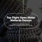 Avian X Top Flight Water Mallards Decoys  Realistic Floating  6 Pack  open Box 