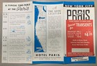 Hotel Paris New York City Illustrated Advertising Brochure 1930s 97th   West End