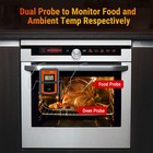 Temppro Tp-08s Wireless Meat Thermometer Long Range Dual Probe Backlit Display