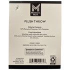 Member s Mark Oversized Plush   Soft Sherpa Throw Blanket   60  X 70 