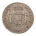 Nice 1792 Peru 2 Reales World Silver Coin Me Ij