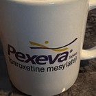 Pexeva Drug Rep Promo Mug 2000s New In Box