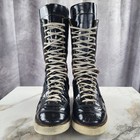 Vintage Leather Pro Wrestling Boots Men s Size 11