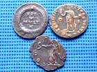 3 - Hq Ancient Roman Coins - Tetricus Ii  Jovian And Constantine- 19-20 Mm -  R6