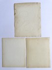 Vintage 1930s 1940s Large Format Hand Tinted Portrait Photos Women Fashion Lot 3