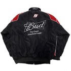 Vintage F1 Jacket For Budweiser Embroidered Patches Unisex Racing Jacket