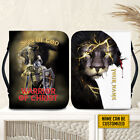 Custom Name Bible Cover Organizer Son Of God Lion Warrior Of Christ Bible Covers
