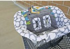 Boppy Shopping Cart And Highchair Cover With Carry Pouch -opened Box